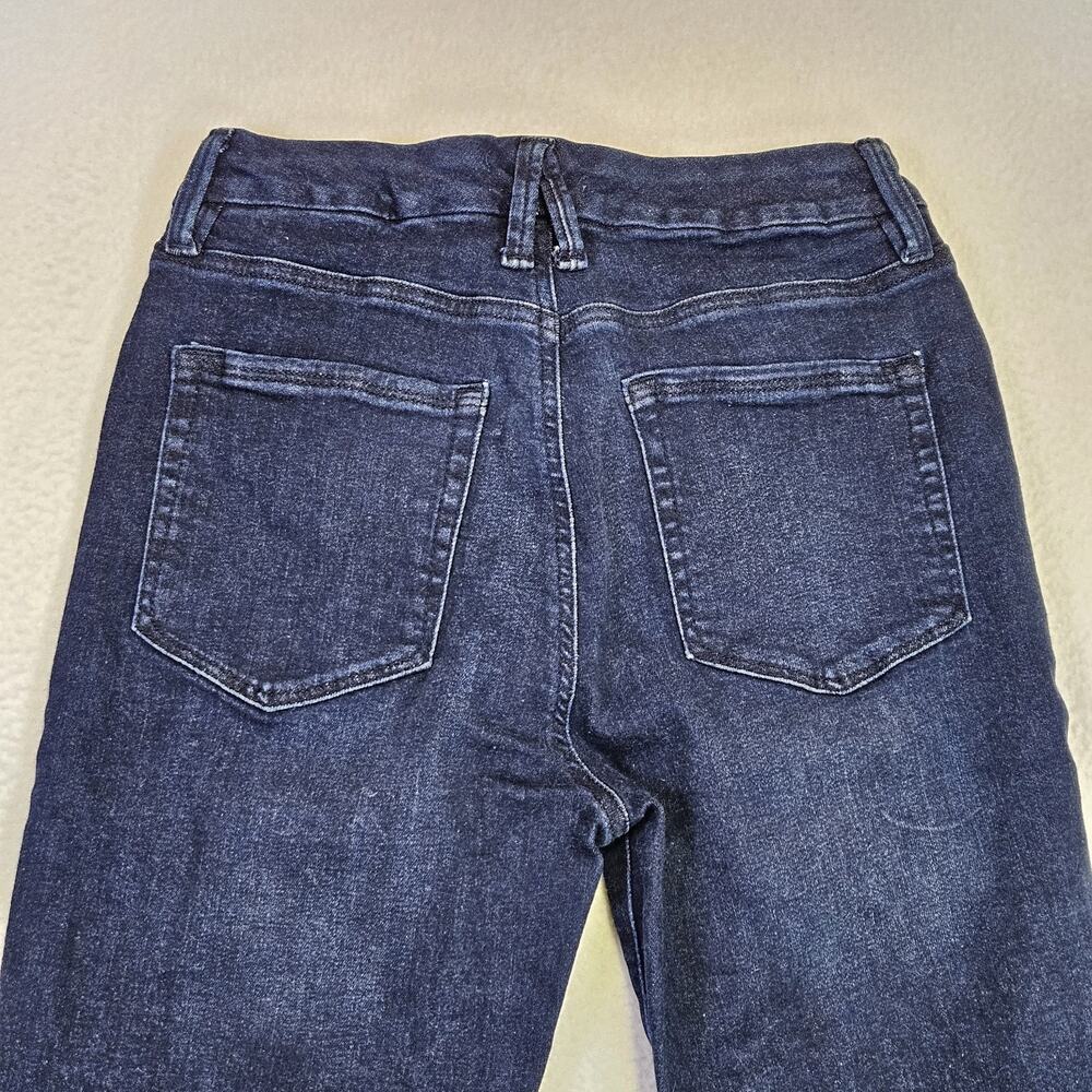 Good American Good Legs Jean 8 Dark Wash Blue GL873CET Skinny Stretch Denim 8x29 - Picture 5 of 14